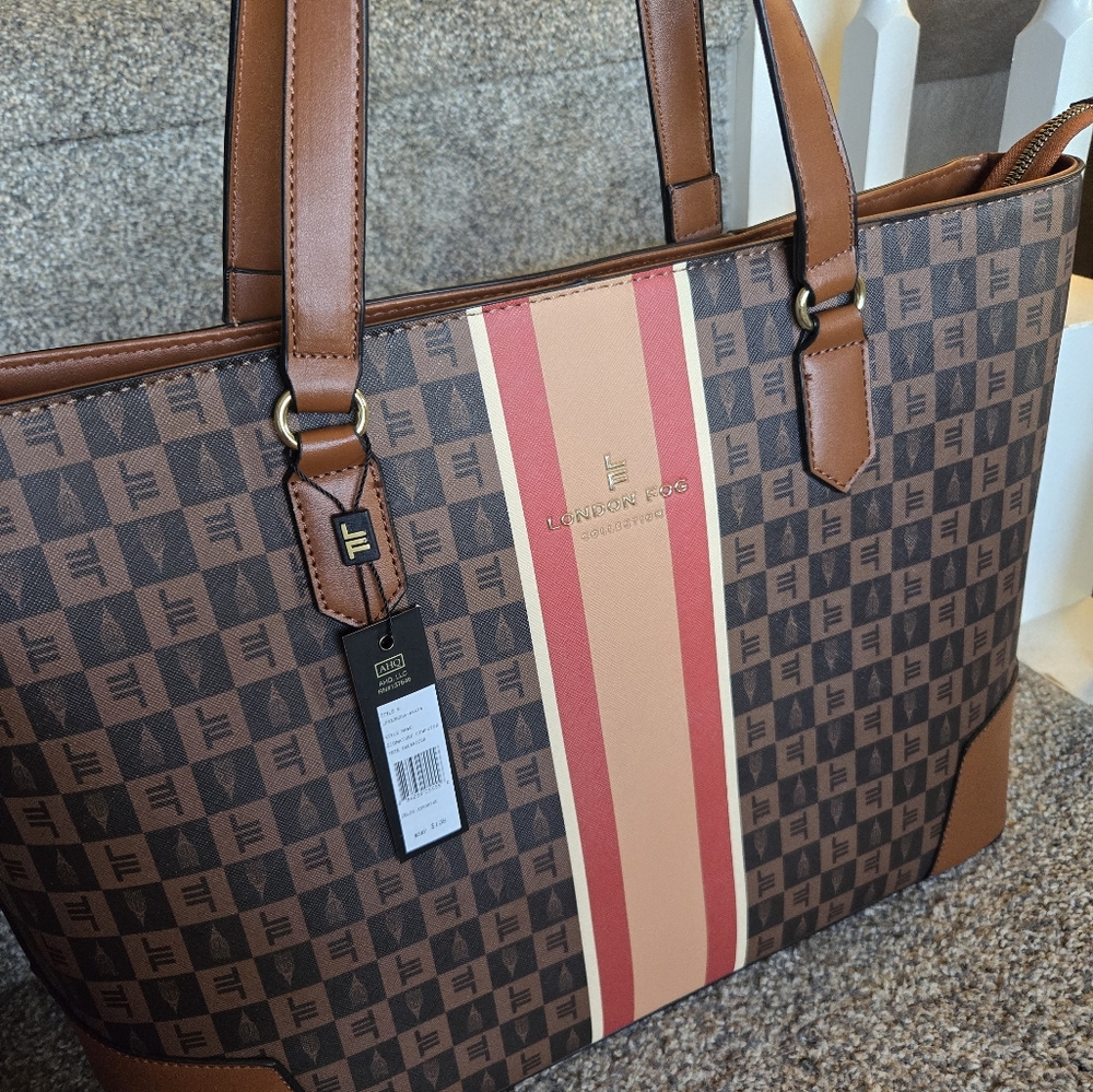 London Fog Laptop Tote